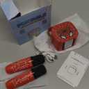 Mini Karaoke Machine Toys Gifts: Kids Toys Easter Birthday Gifts for 4 5 6 7 8 9 Years Old Girl Boy Basket Stuffers LED Portable Bluetooth Speaker with 2 Wireless Microphone Girl Gift Age 3-12+ (Red)