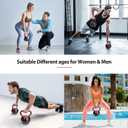 TopMade Adjustable Kettlebell Weights Set Cast Iron Exercise Fitness Kettle Ball Grip (Black-40lb)