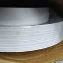 Aya's 60 Silver Rimmed Plastic Plates for Party, Heavy Duty Disposable Plate Set of 30 Dinner and 30 Dessert Plates for Weddings and Special Events, Fancy Disposable Tableware