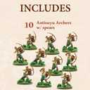 Wargames Delivered - Warlord Games Mythic Americas - Inca: Antisuyu Archers. Action Figures Fantasy 28mm Miniatures for Wargames, DND Miniatures, and Model War