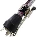 Retractable Ice Tip Spike for Walking Cane or Stick - Studded Prong for Improved Grip in Snow - by Lifeswonderful