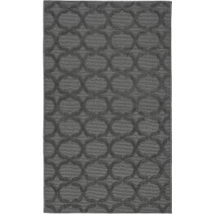 Garland Rug Sparta Non Slip Polypropylene 3 Ft. X 5 Ft. Cinder Gray Area Rug- Ideal for Living Rooms & Hallways, Stylish & Durable for High-Traffic Areas