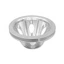 Short Water Pump Pulley Single Groove SWP For Chevy SBC 283 305 327 350 383 400 1955-1968 Polished Aluminum