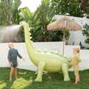 Inflatable Giant Green Dinosaur Sprinkler