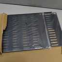 2 Pack of 4U Vented Blank Panel - Metal Rack Mount Filler Panel for 19in Server Rack Cabinet or Enclosure, Black (4U)
