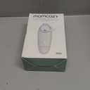 Momcozy Baby Nail File Electric, Gentle Baby Nail Trimmer Electric, Baby Nail Clipper with Night Light, 7 Grinding Head Replacement Pads, Blue