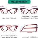 Eyekepper 5-pack Cat Eye Reading Glasses Cute Reader for Women 2.0
