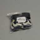 BECEMURU Dog Snow Boots for Winter,Double-Straps Anti-Fall Off Dog Booties Shoes, Non-Slip Paw Protectors for Outdoor Walking Hiking in Snowy or Rainy Day (Black, 1)