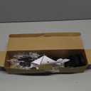 Upgrade Snowflake Solar Christmas Lights Outdoor - 2PACK 40LED Snowflake Pathway Lights for Outdoor Christmas Decorations,Waterproof Solar Garden Lights for Yard Xmas Party Decor(Cool White)