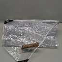 cdar Clear Trap,Grommets Heavy Duty Waterproof Clear Tarps with Reinforced Edge,Thickened Tear Resistant Clear Vinyl Trap with Tarpaulin Enclosure for Patio Porch Outdoor 150x200cm