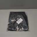 Girl Sequin Mesh Bloues Sparkle Ruffle Collar Long Sleeve Shirts Tops Black