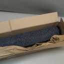 OLANLY Front Door Mat Indoor Outdoor Entrance, Waterproof Heavy Duty Doormat, Fade Resistant, Low Profile, Easy Clean Patio Porch Welcome Floor Mats for Entry, 35x23, Grey