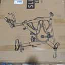 Exercise Bike, Adjustable Magnetic Resistance Stationary Bikes for Home with App Compatible, Quiet Indoor Cycling Bike with 350lbs Weight Capacity Comfortable Seat, Digital Monitor & Phone Mount