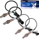 234-4012 234-4018 Oxygen Sensor O2 Sensor Compatiable with Chevy Silverado 1500 Tahoe Suburban Express 1500 Suburban, GMC Yukon XL Sierra Cadillac Escalade 2344012 SU187 250-24018 4 Pack