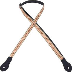 Levy's Leathers 1/ 2" Jacquard Weave Mandolin/ Ukulele Strap with Dual Leather Strap Pin Ends. Adjustable to 50" (MJ19UKE-001)
