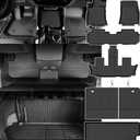 Subaru Ascent Floor Mats 2026 2025-2019,Car Mats for Subaru Ascent 7&8 Seater All Weather Floor Mats Cargo Liner Accessories 2019-2026