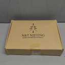 N&T NIETING 9ft Christmas Cedar Garland with Realistic Soft Thickness Pine, Artificial Green Faux Cedar Pine Garland for Fireplace Mantle Fireplace Indoor Outdoor Holiday Party Home Decoration