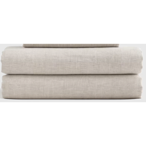 European Linen Sheet Set, Queen Size, 2 Pcs