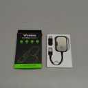 Wireless CarPlay Adapter for Apple iPhone, Converts Factory Wired CarPlay to Wireless CarPlay 2024 Upgrade Plug & Play Auto Connect Fast Easy Use for Cars from 2017 & iPhone iOS 10+ Matte Black