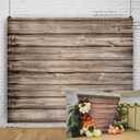 Rustic Wood Backdrop for Party 10x8ft Wood Backdrops for Photography Wooden Birthday Baby Shower Background Country Wooden Wall Photos