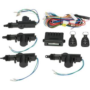 Universal Car Keyless Entry System Kit,4PCS 12V Car Door Lock Actuator with Remote,Central Locking System Car,Remote Central Door Locking System