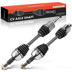 A-Premium Pair (2) Front CV Axle Shaft Assembly Compatible with Chevrolet Equinox & GMC Terrain 2010-2016 L4 2.4L, Driver and Passenger Side, Replace# 15934401, 15934402