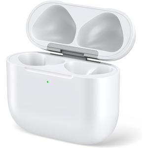 CIVPOWER Charging Case Replacement for Air pods 4th, Compatible for Air Pod 4th Generation Wireless Charger Cases with Bluetooth Pairing (No Earbuds) - White