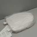 Bemis 7300SLEC Slow Close Toilet Seat, Easy Clean Hinges and Durable Plastic Seat, Made in USA, Elongated, White
