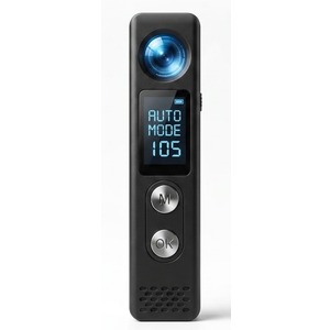Hidden Camera Detectors, Anti-Spy Camera Finder with LED Screen Rechargeable GPS Tracker&Bug Detector, Anti-Theft Alarm, 5 Modes Portable Privacy Protection for Airbnb, Hotel, Car, Office (Medium)