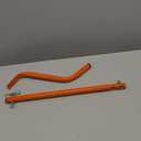 Agri-Fab 45-0530-131, 85 lb. Tow Broadcast Spreader,Black/Orange