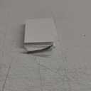 Premium White Cardstock Squares - Ultra Thick Artist Drawing Quality Eggshell Finish - For Spin Art Refill, Sketching, Charcoal, Watercolor, & Painting (4" x 4", 100 Pack)