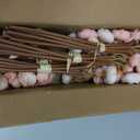 Alupssuc 30Pcs Ranunculus Artificial Flowers Faux Silk Mini Ranunculus, Spring Flowers Artificial Indoor for DIY Bouquets, Bulk Fake Wedding Filler Flowers for Bride Shower Decorations, Dusty Rose