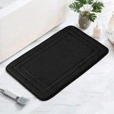 Bathroom Mat Floor Mats Non Slip Carpet Shower Room Doormat Soft and Comfortable Absorbent Machine Washable Easier to Dry