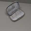 FYY Electronic Organizer, Travel Cable Organizer Bag Pouch Electronic Accessories Carry Case Portable Waterproof Double Layers All-in-One Storage Bag for Cable, Charger, Phone, Earphone Light Grey