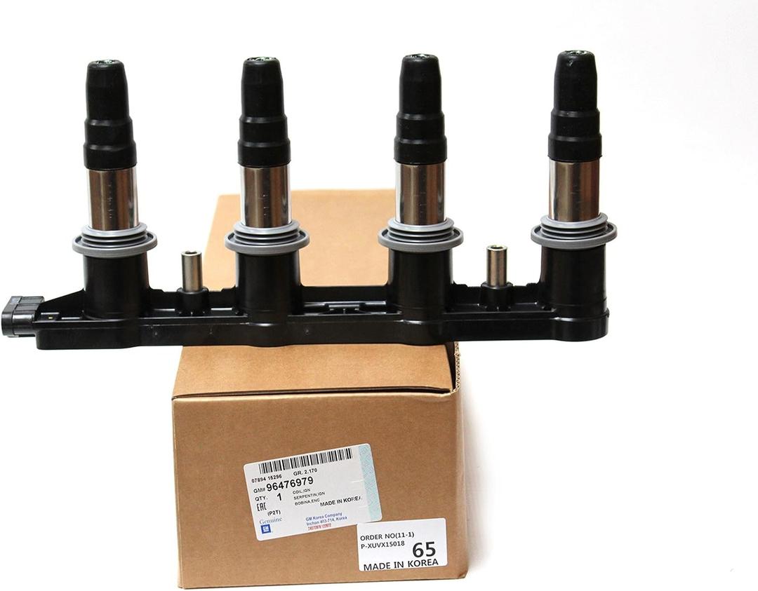 Genuine General Motors Ignition Coil for Chevy Cruze 1.8, Sonic 1.6 Part: 96476979, 55561655