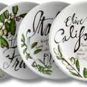 Rosanna Olive Oil Dipping Dishes  Porcelain Sauce Dishes, Perfect Side Dish Bowls for Bread, Olive Oil, Condiments & Dips
