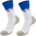 CLeemuziN Men Cotton Athletic Socks Women Sport Socks for Football Volleyball Basketball Workout Running Cycling, Medium 6-12