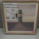 16x16 Solid Teak Picture Frame, Matted for 14x14 Photos