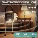 HOMENURSE Bed Rails for Elderly Adults Safety, ASTM Approved Height Adjustable Bed Cane 350 lbs, Bed Rails for Seniors with Light & Storage Pocket, Tool-Free Bed Side Rails Fits King Queen Full Twin