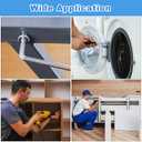 uxcell 80Pcs M6-1x20mm Flanged Button Head Socket Cap Screws, 304 Stainless Steel Socket Drive Fasteners Bolts, Fully Thread Machine Screws, Silver