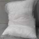 Oubonun 26 x 26 Throw Pillow Inserts - Soft, Plush & Decorative Down Alternative Pillows for Couch Sofa Bed, Machine Washable - White, Pack of 2