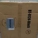 FDW Bistro Pub Table 40 Inch Height Cocktail Table Round Bistro Bar Table for Home and Kitchen Dining (Black)