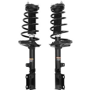 maXpeedingrods Rear Struts for Toyota Highlander 2008-2013 Venza 2013-2015 | Base/Premium/Limited/SE/Sport, 2Pc Shock Absorber Strut w/Coil Spring Assembly, for FWD Only, 172486 172485