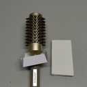 AIMIKE Round Brush for Blow Out, Medium Round Hair Brush Nano Thermal Ceramic & Ionic Tech, for Blow Drying & Styling, Curling and Shine - 2.9 inch Barrel w/Boar Bristles