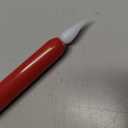 Flameless Taper Candles with Remote Control, 12 pack Plastic LED Candle, Flickering Battery Operated, 9.2'’Classic Tall Candle for Wedding, Party, Christmas, Home Decor (Red)