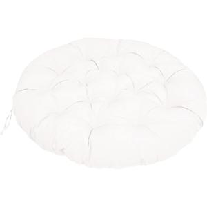 Lifup Water Resistant Papasan Cushion, Rocker Chair Pads, Hammock Seating Cushion for Hanging Egg Chair Folding Garden Sofa Patio Garden Swing Chair White Round 24"