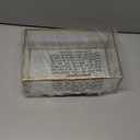 10.8 Glass Jewelry Box Gold Card Box with Hinged Lid, Gold Keepsake Box for Storage Wedding Card, Trinkets, Photo and More, Cute Glass Box for Women and Girl,Vintage (Large, Glod / Transparent)