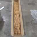 Brown 6FT X 16.4FT Reed Fencing Roll, Balcony Privacy Reed Shade Bamboo Fencing Garden Fence Border, Wind Block Sunshade Fence Screen for Outdoor Yard Patio Flower Bed Edge