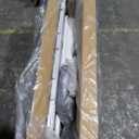 Cooling Elevated Dog Bed for Large Dogs Indoor Outdoor, Raised Acrylic Pet Cot with Breathable Mesh & Plush Washable Mat, Easy to Clean