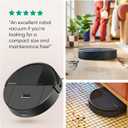 iRobot Roomba 205 DustCompactor Vac Robot Vacuum - Compacts Dirt Inside, No Emptying for 60 Days, Space Saving, No Dock Needed, Bagless, Intense Power-Lifting Suction, LiDAR Navigation, Multi-Surface